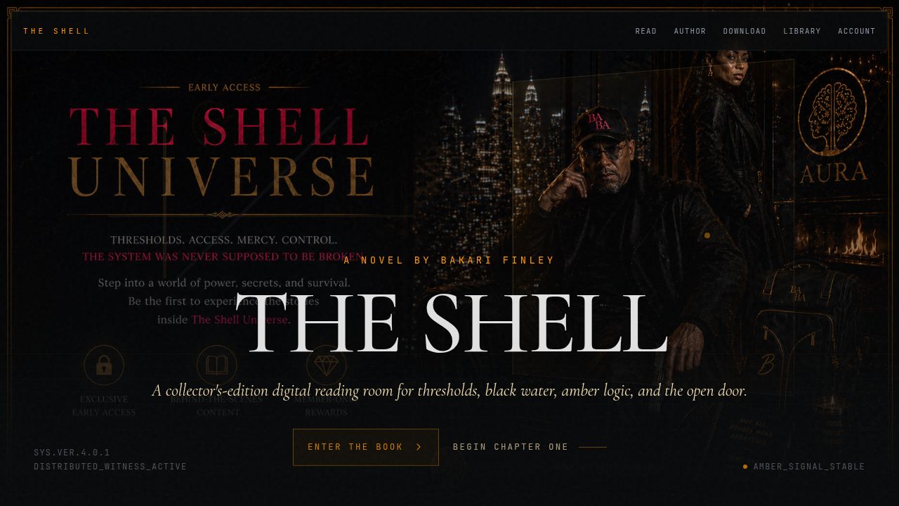 The Shell by Bakari Finley — cover